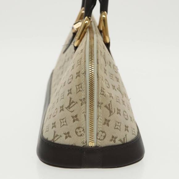 LOUIS VUITTON Monogram Mini Alma Ron Hand Bag Khaki M92206 LV Auth 98725 - Picture 3 of 16